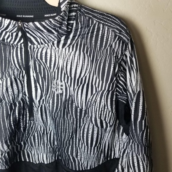 Nike Running Dri-Fit Mens Medium Pullover Jacket 1 - Picture 2 of 7